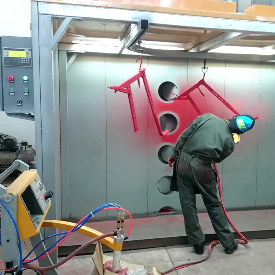 Elektrostatik Toz Boyayı Fırınlama
